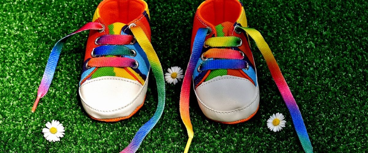 rainbow-colors shoes